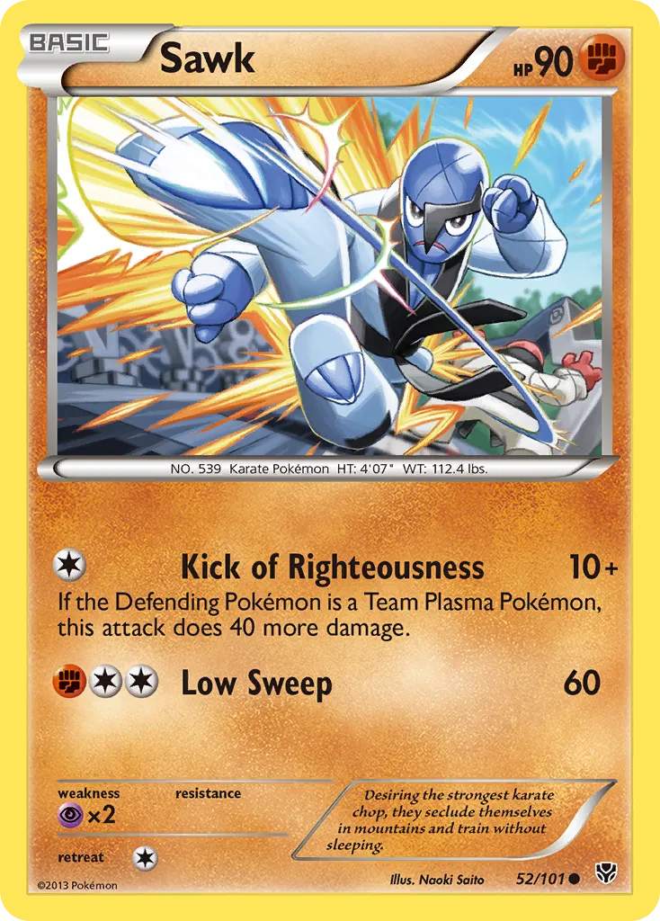 Sawk — Plasma Blast — Pokemon