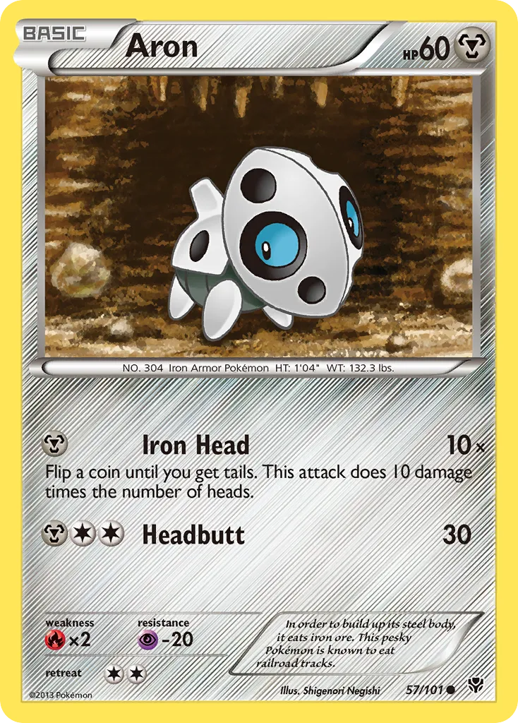 Aron — Plasma Blast — Pokemon