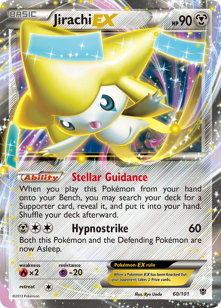 Jirachi EX — Plasma Blast — Pokémon