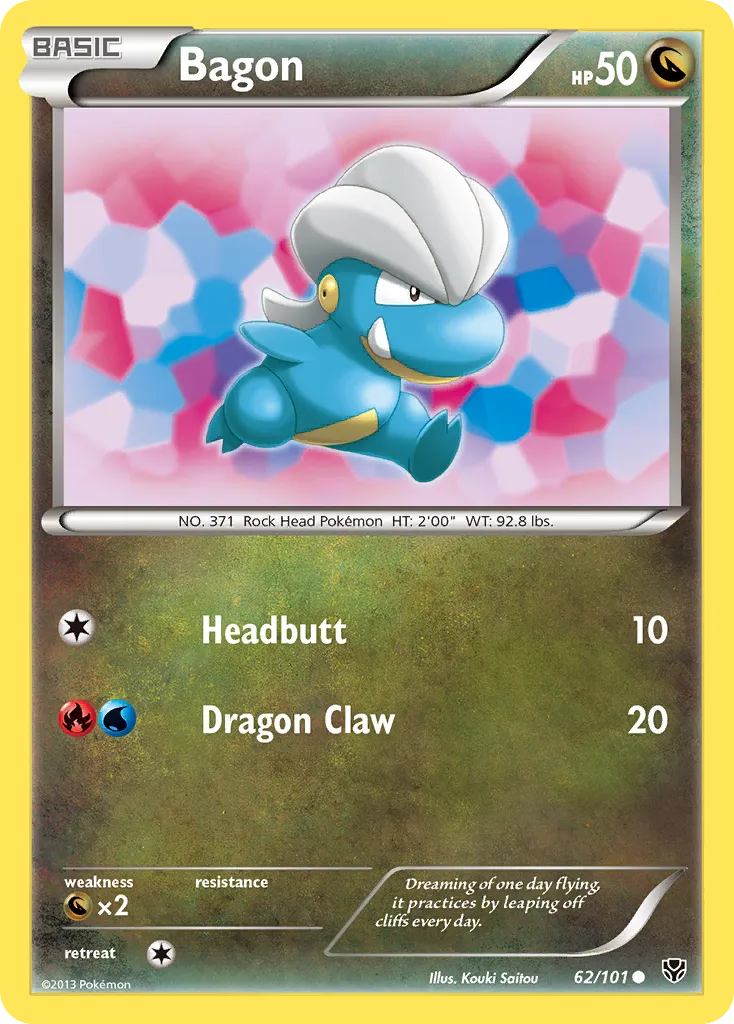 Bagon — Plasma Blast — Pokemon