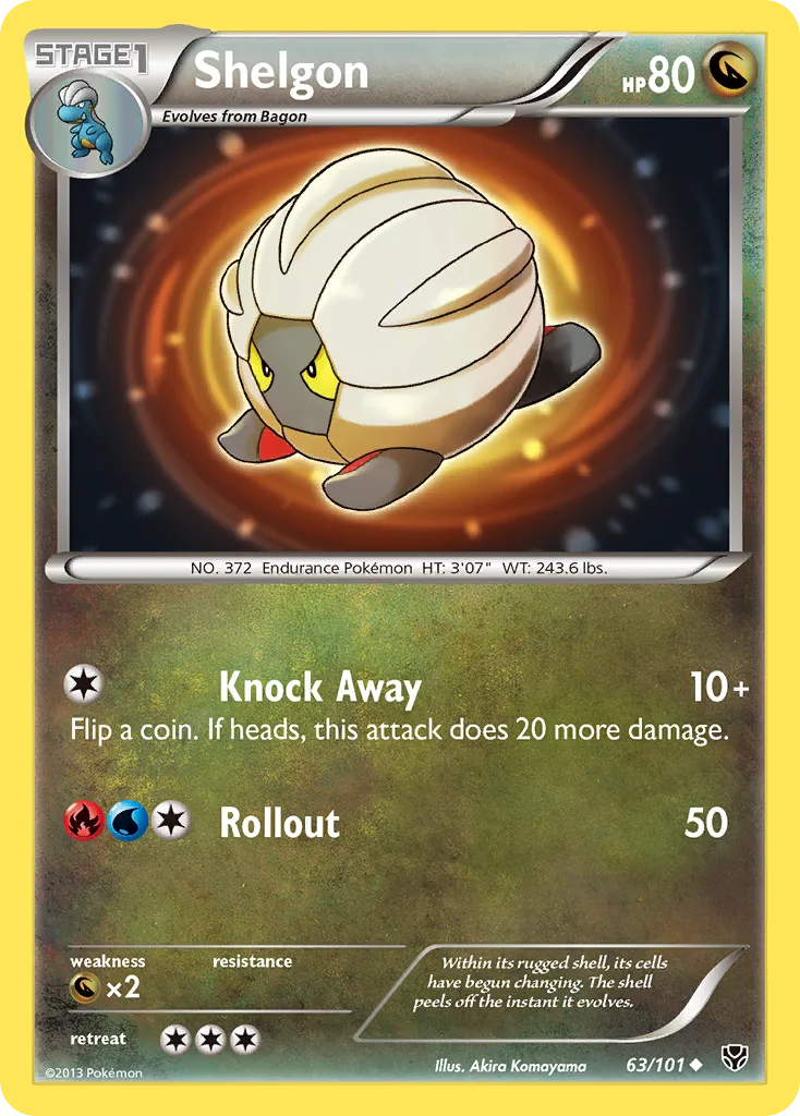 Shelgon — Plasma Blast — Pokémon