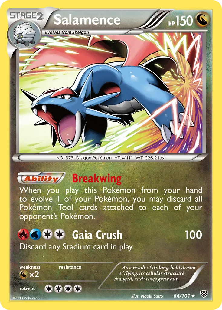 Salamence — Plasma Blast — Pokémon