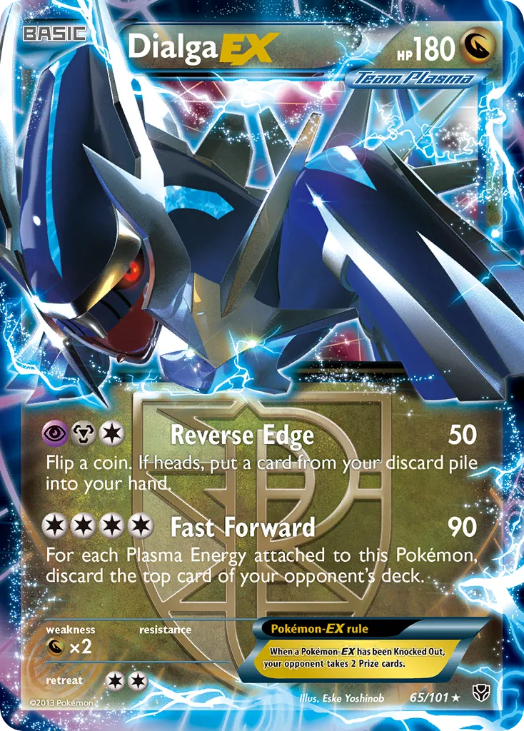 Dialga EX — Plasma Blast — Pokémon