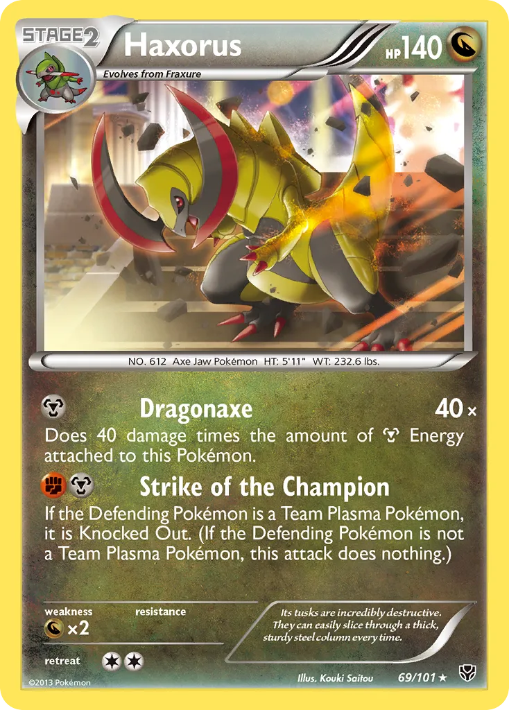 Haxorus — Plasma Blast — Pokemon