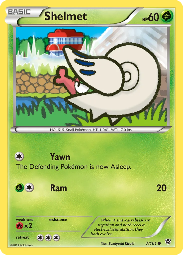 Shelmet — Plasma Blast — Pokémon
