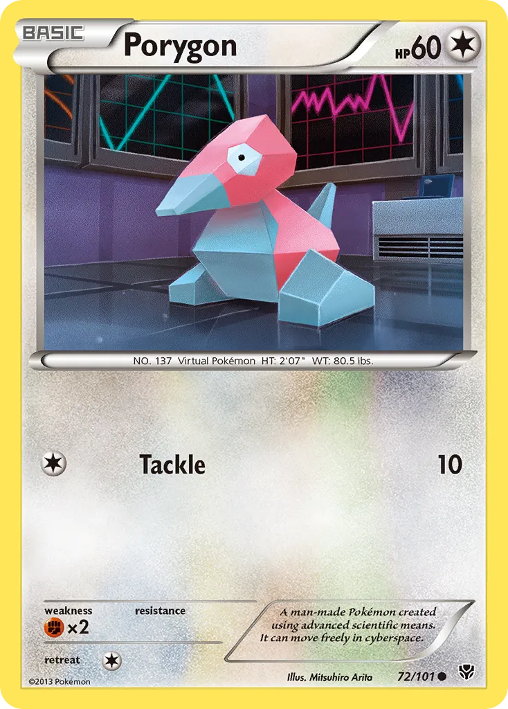Porygon — Plasma Blast — Pokémon