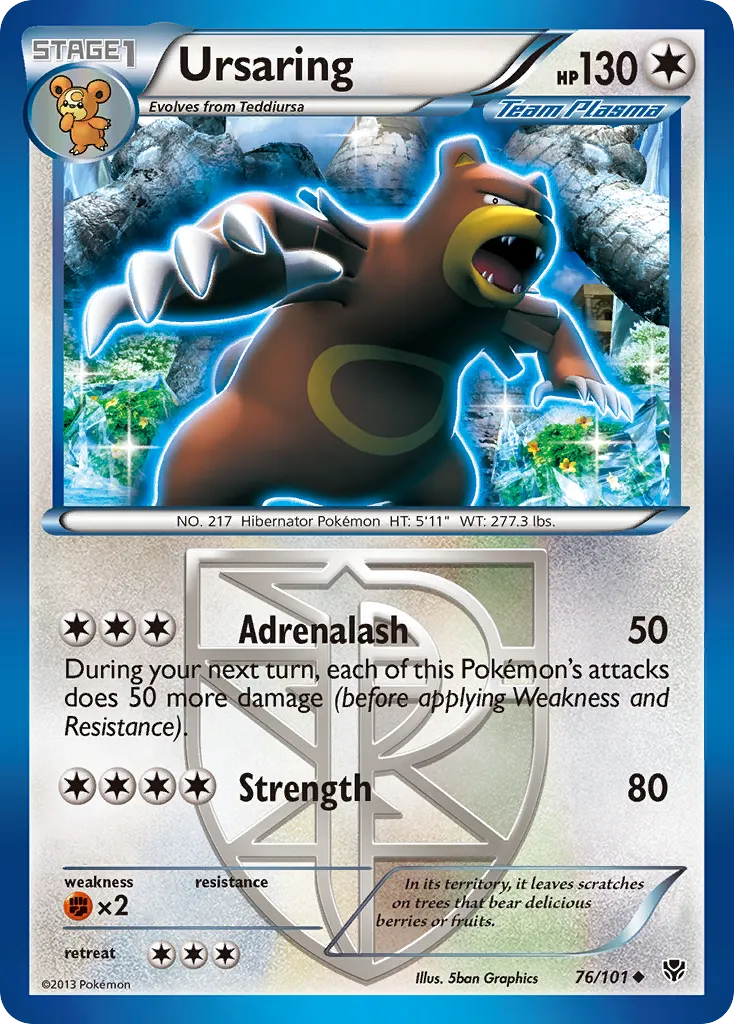 Ursaring — Plasma Blast — Pokémon
