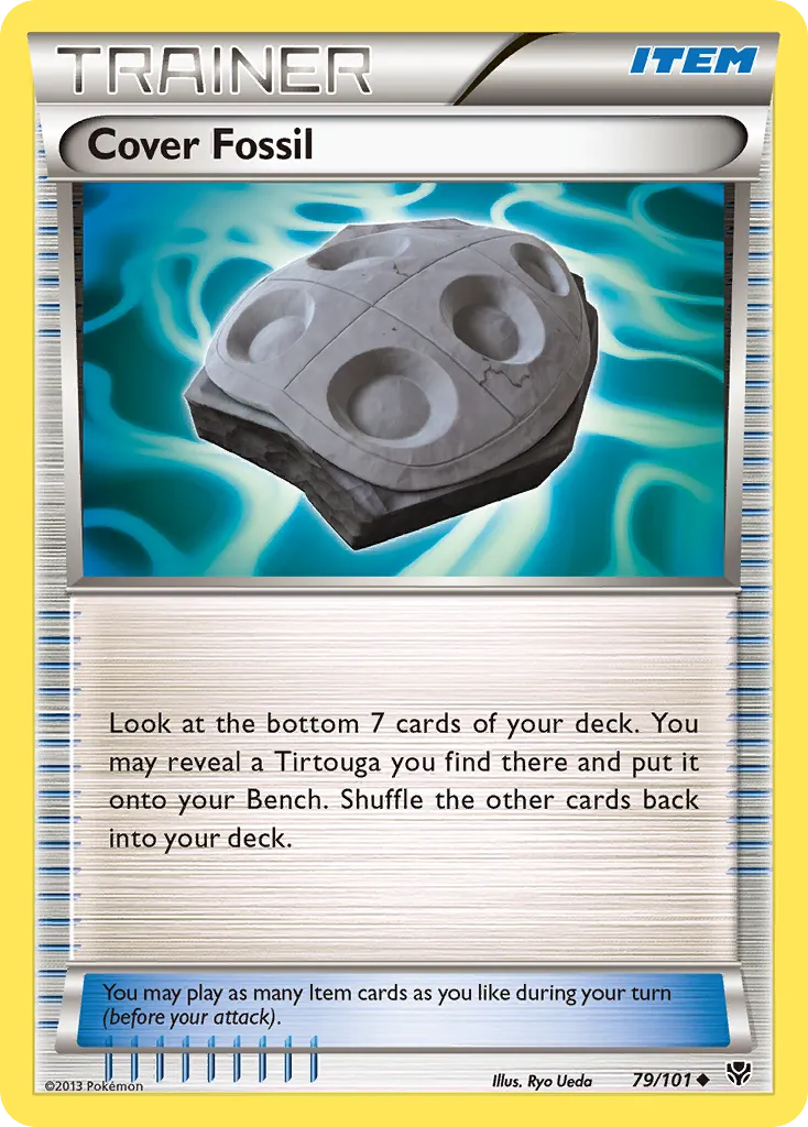 Cover Fossil — Plasma Blast — Pokémon