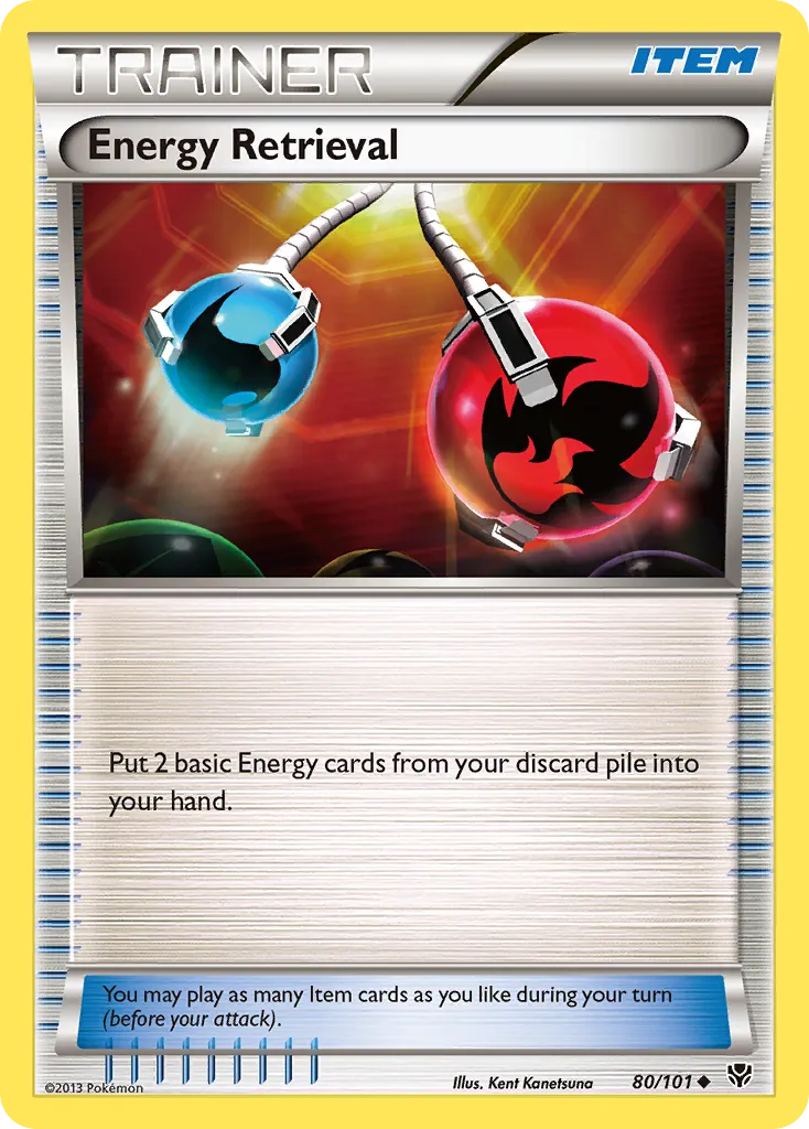 Energy Retrieval — Plasma Blast — Pokémon