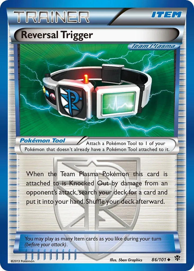 Reversal Trigger — Plasma Blast — Pokémon