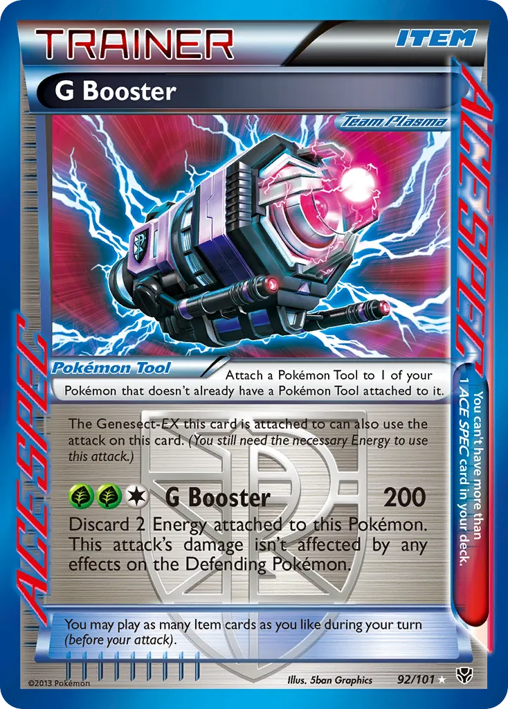 G Booster — Plasma Blast — Pokemon