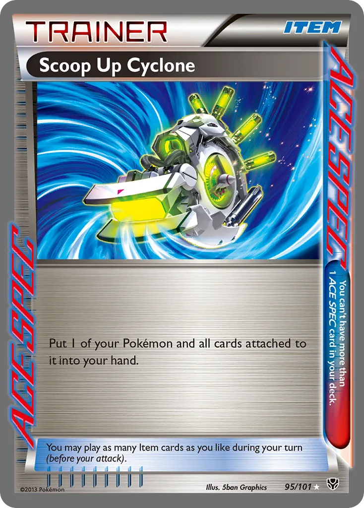 Scoop Up Cyclone — Plasma Blast — Pokemon