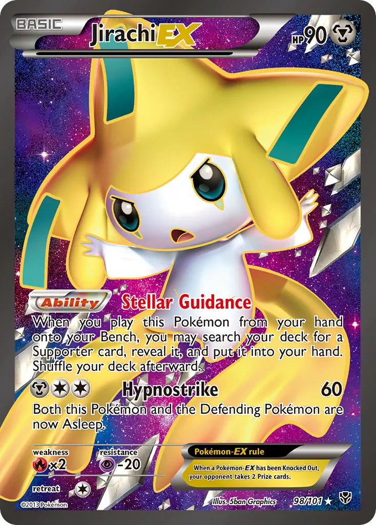 Jirachi EX — Plasma Blast — Pokemon