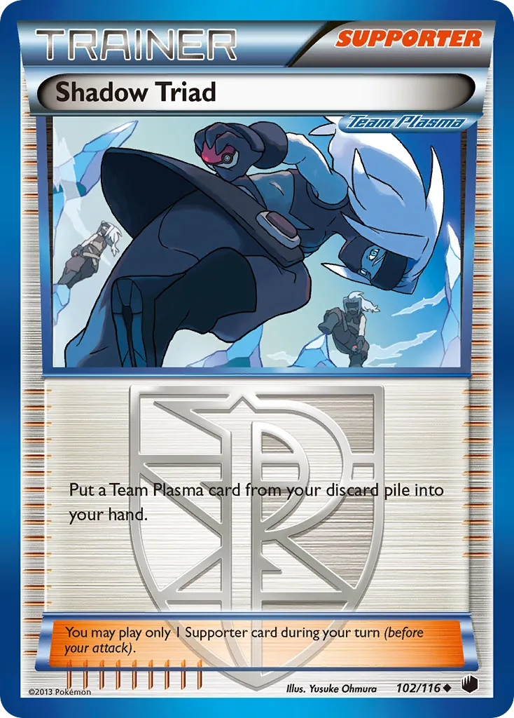 Trio des Ombres — Plasma Freeze — Pokemon
