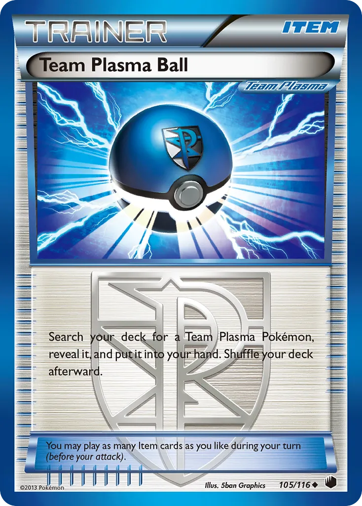 Team Plasma Ball — Plasma Freeze — Pokemon