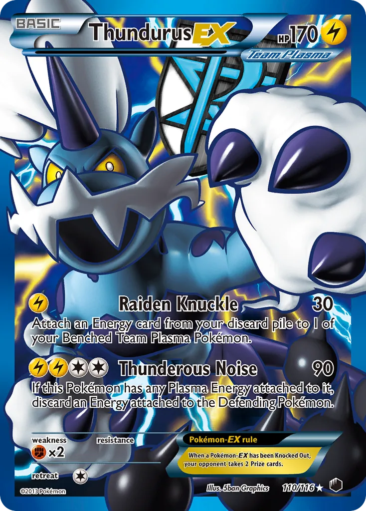 Fulguris EX — Plasma Freeze — Pokemon