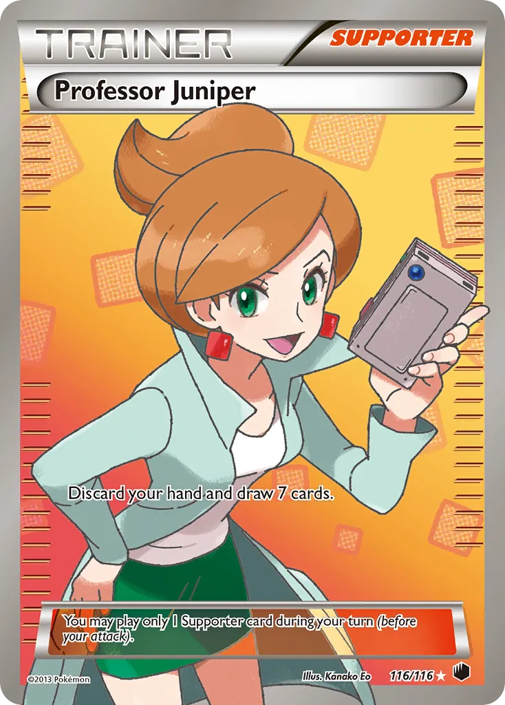 Professor Juniper — Plasma Freeze — Pokémon