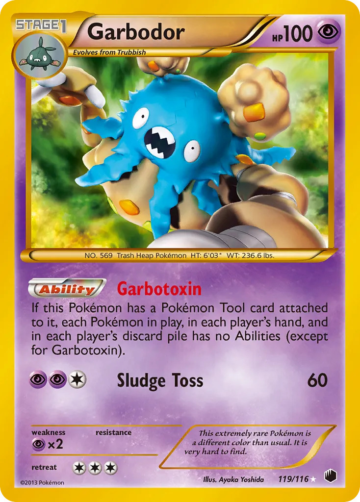 Garbodor — Plasma Freeze — Pokemon