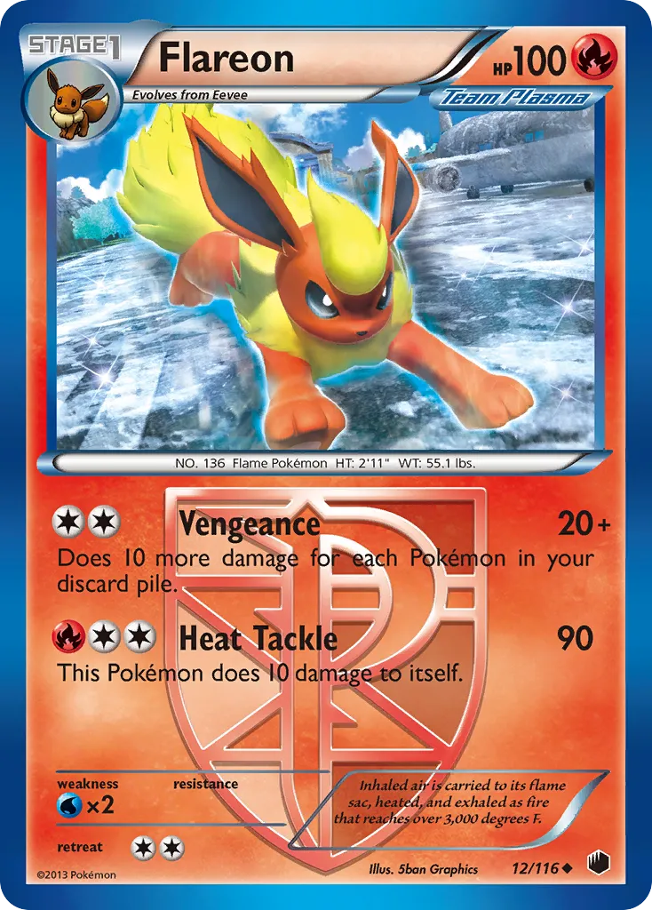 Flareon — Plasma Freeze — Pokemon
