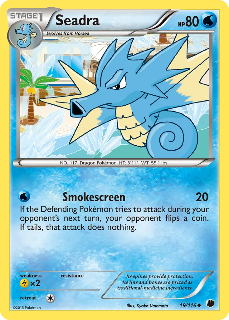 Seadra — Plasma Freeze — Pokemon