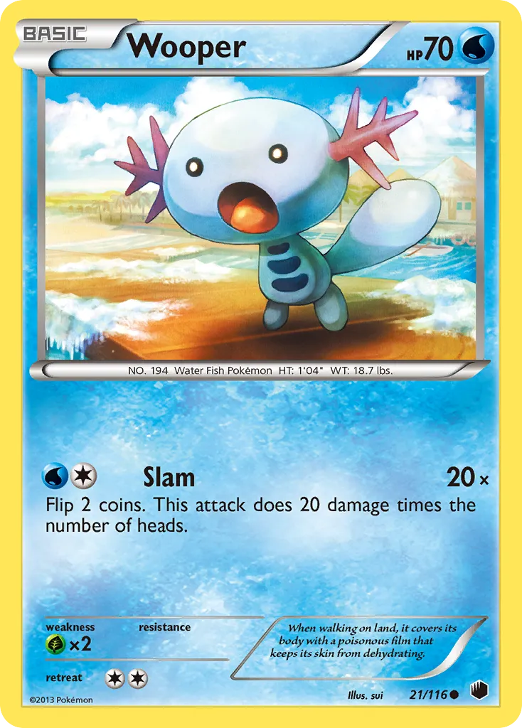 Wooper — Plasma Freeze — Pokemon
