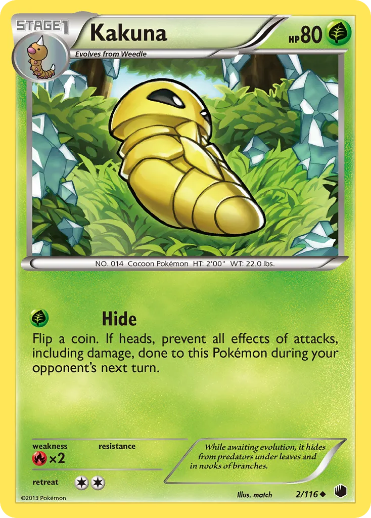Kakuna — Plasma Freeze — Pokemon