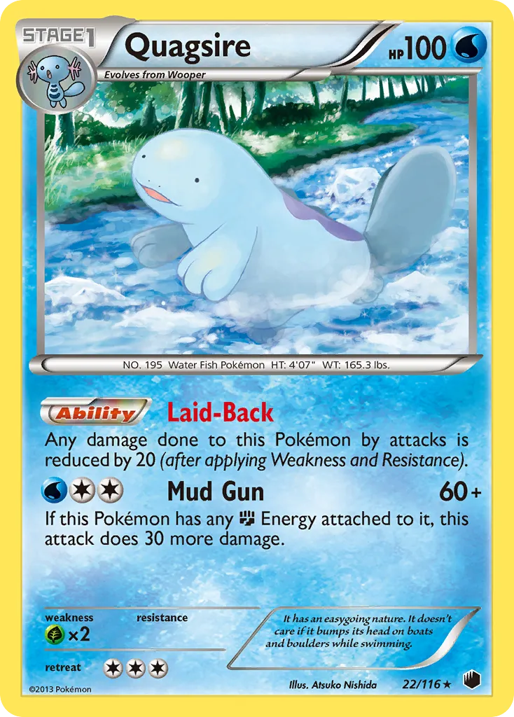 Quagsire — Plasma Freeze — Pokémon
