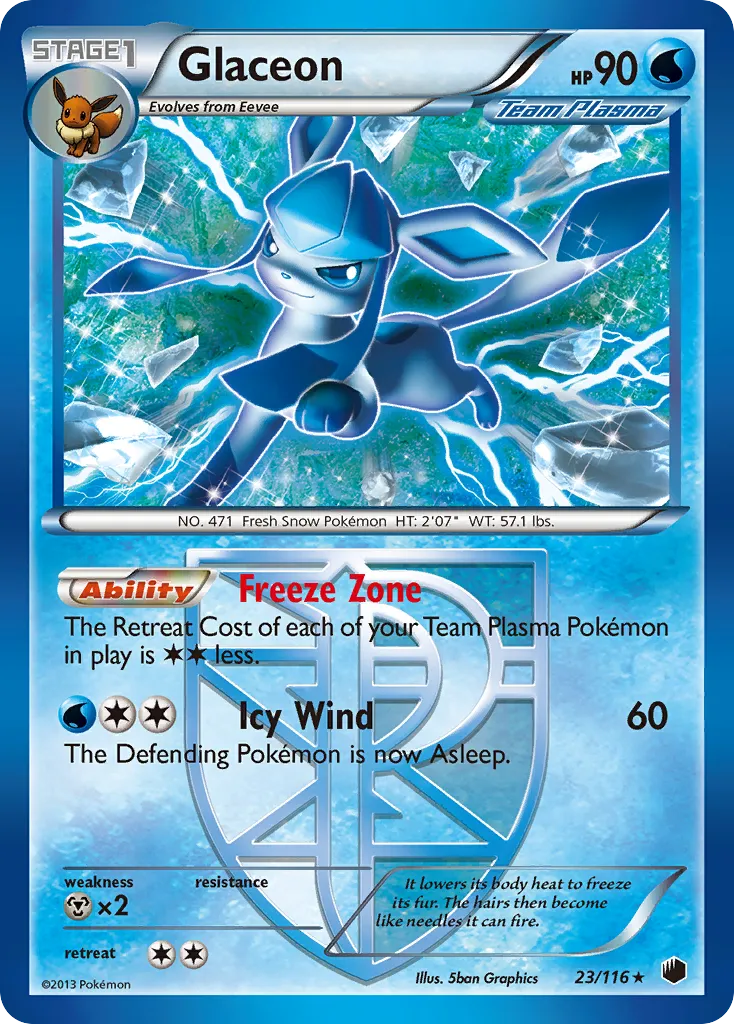 Glaceon — Plasma Freeze — Pokemon
