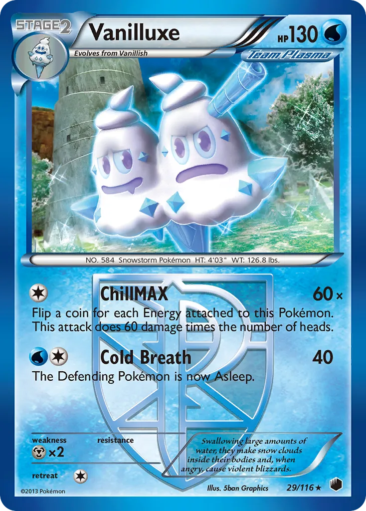Vanilluxe — Plasma Freeze — Pokemon