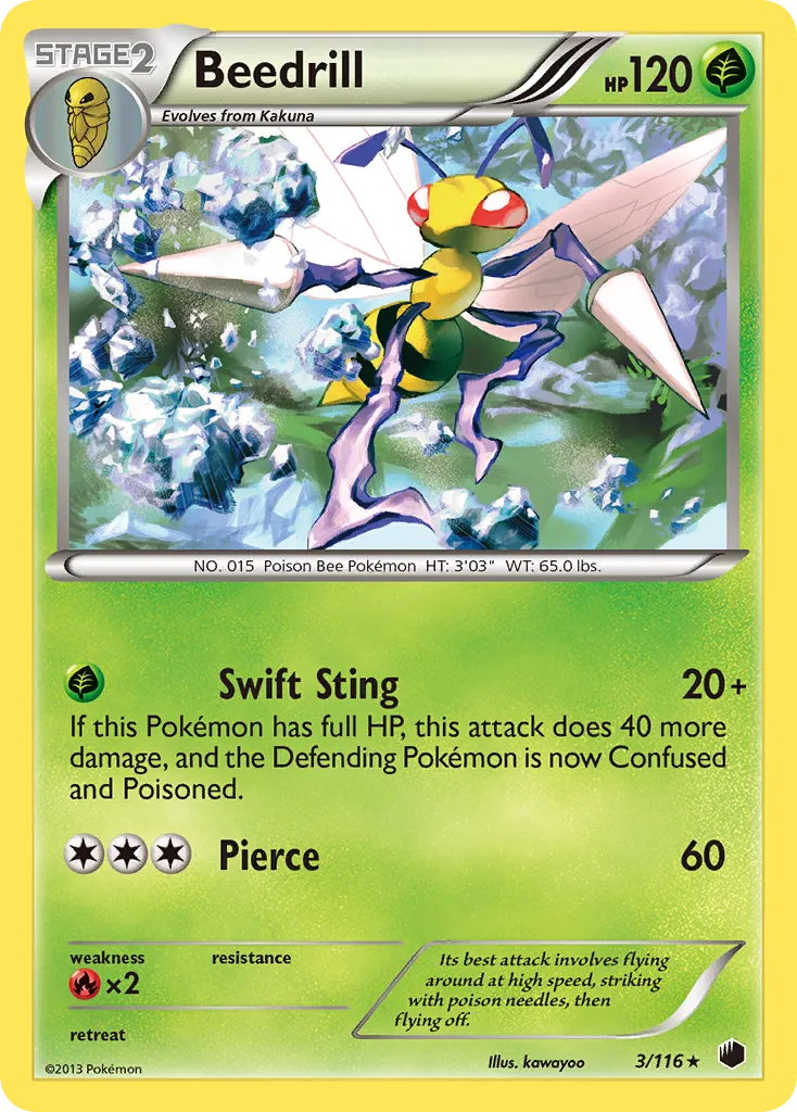 Beedrill — Plasma Freeze — Pokemon