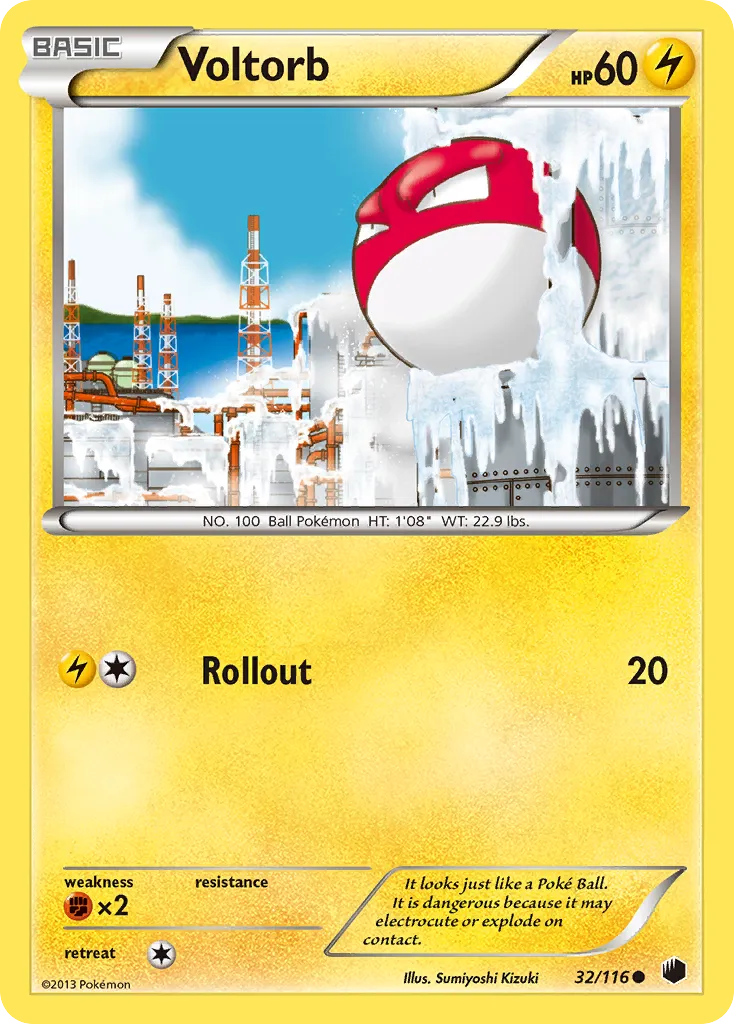 Voltorb — Plasma Freeze — Pokémon