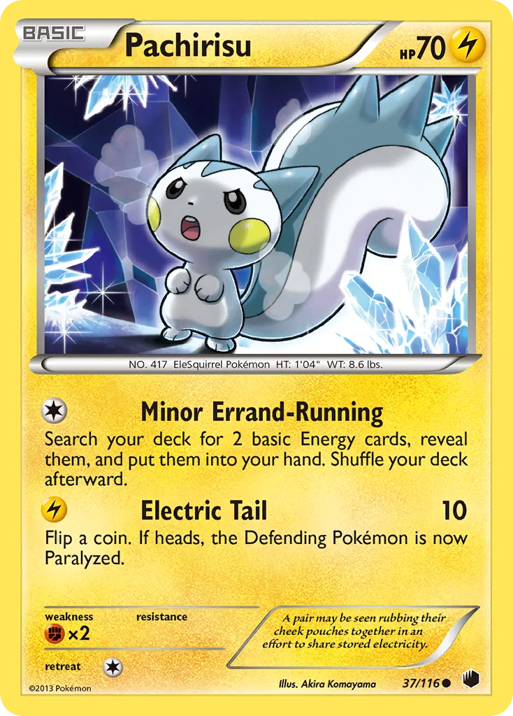 Pachirisu — Plasma Freeze — Pokémon