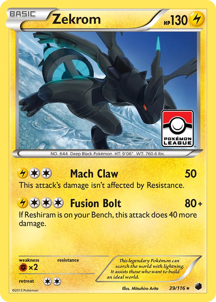 Zekrom — Plasma Freeze — Pokemon
