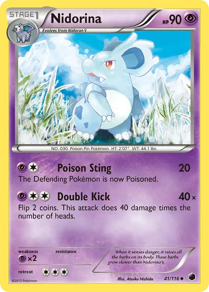 Nidorina — Plasma Freeze — Pokémon