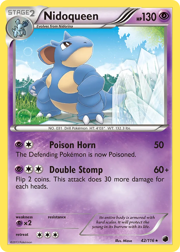 Nidoqueen — Plasma Freeze — Pokemon