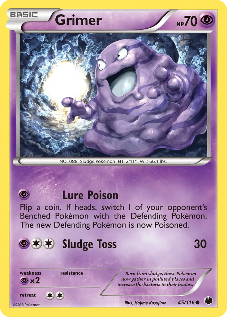Grimer — Plasma Freeze — Pokémon