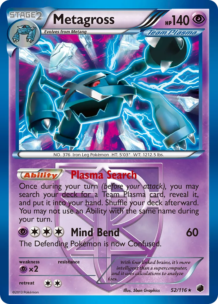 Metagross — Plasma Freeze — Pokémon