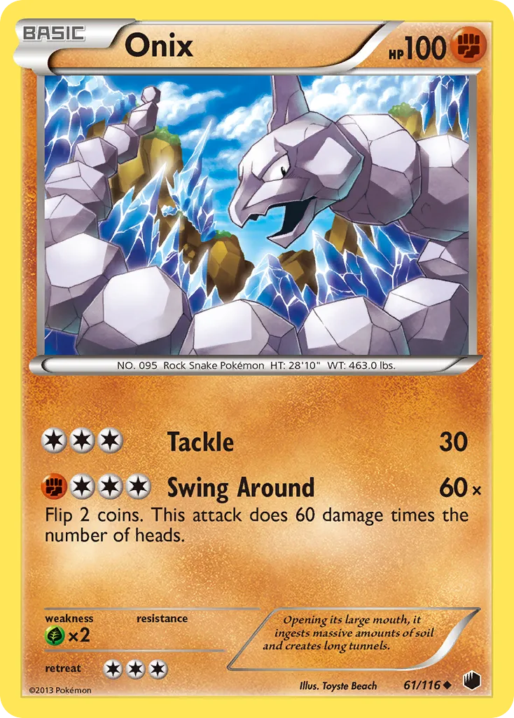 Onix — Plasma Freeze — Pokemon