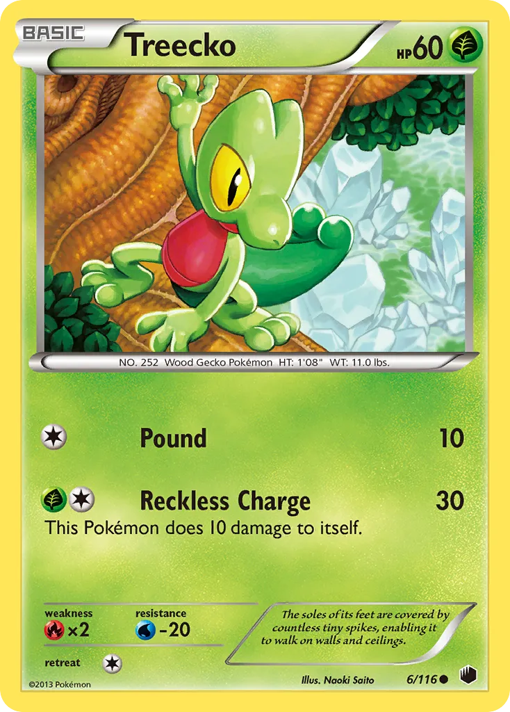 Treecko — Plasma Freeze — Pokémon