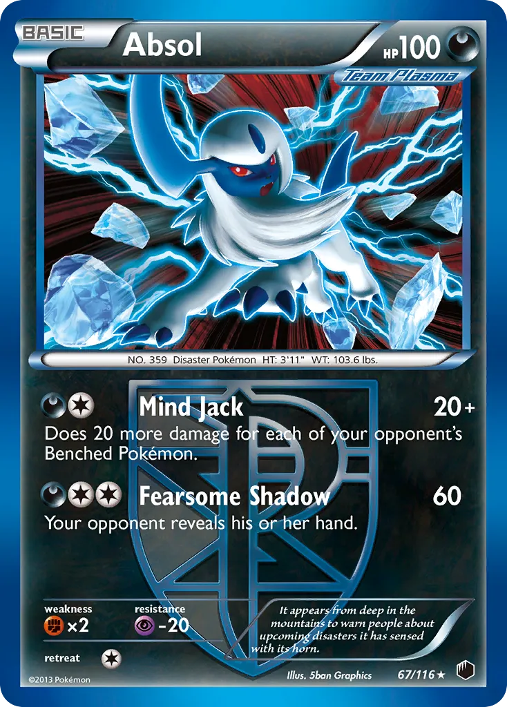 Absol — Plasma Freeze — Pokemon