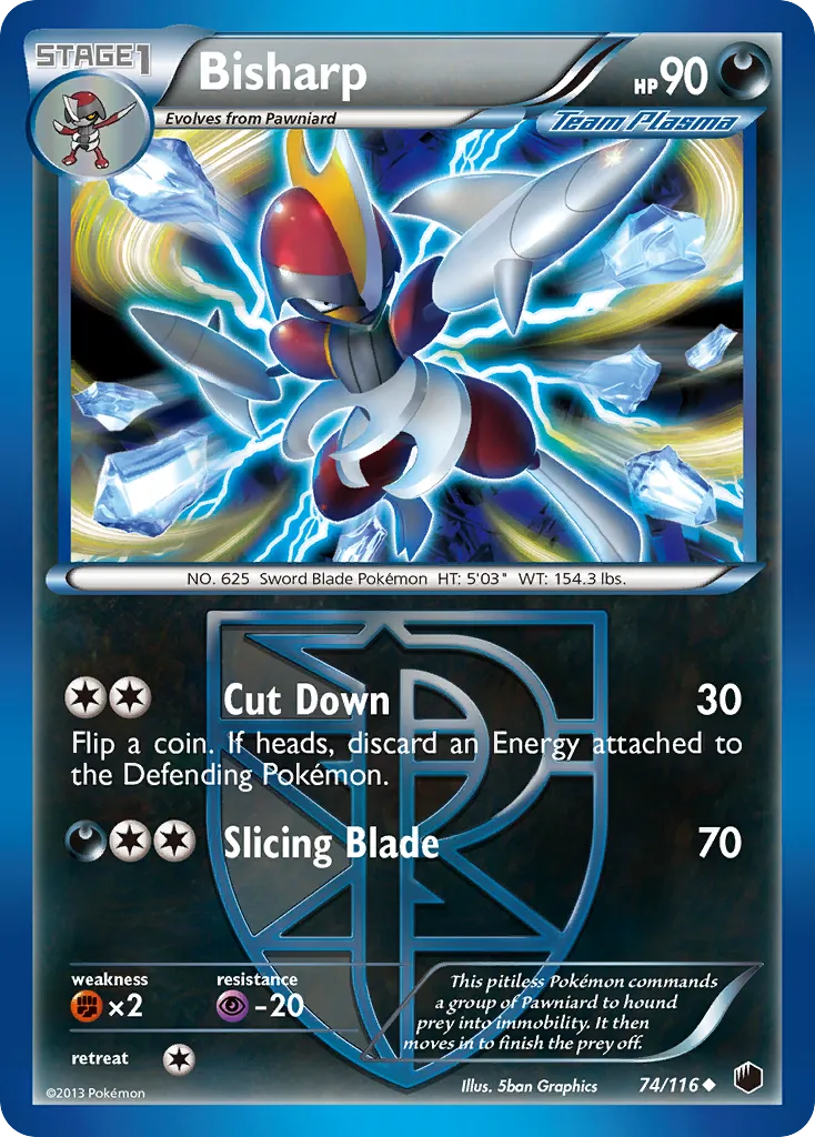 Bisharp — Plasma Freeze — Pokemon