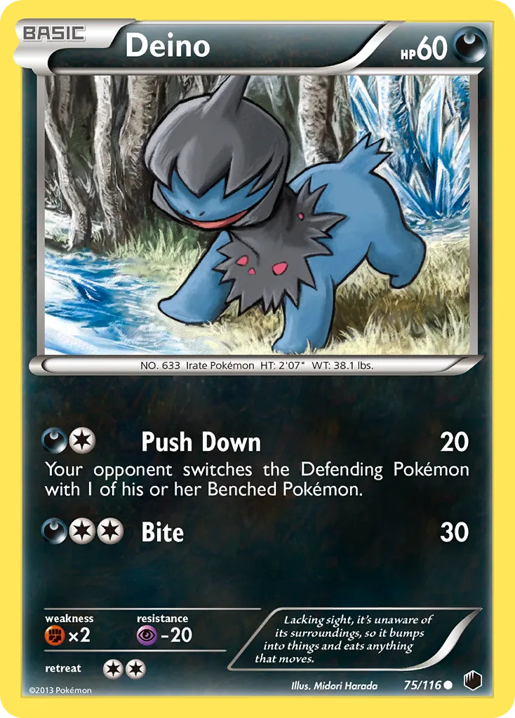 Deino — Plasma Freeze — Pokemon