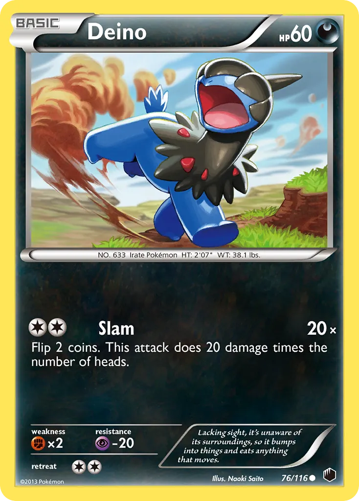 Deino — Plasma Freeze — Pokémon