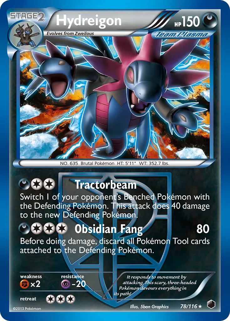 Hydreigon — Plasma Freeze — Pokémon