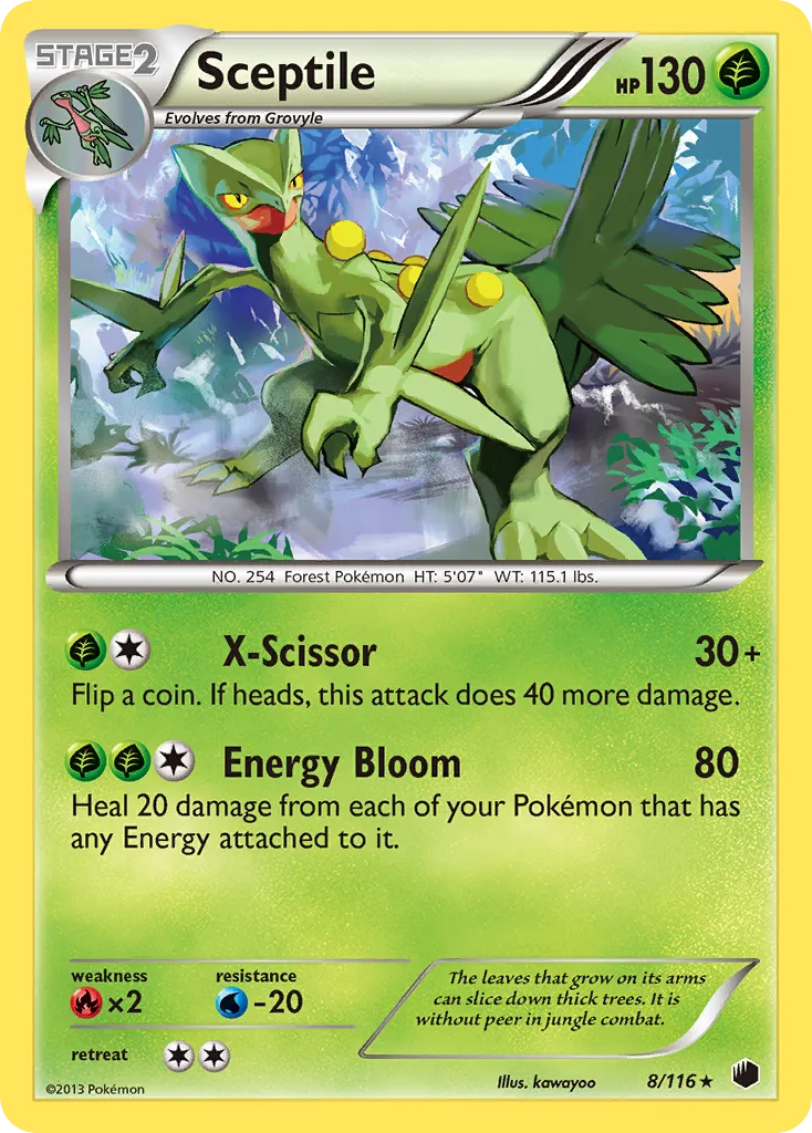 Sceptile — Plasma Freeze — Pokemon