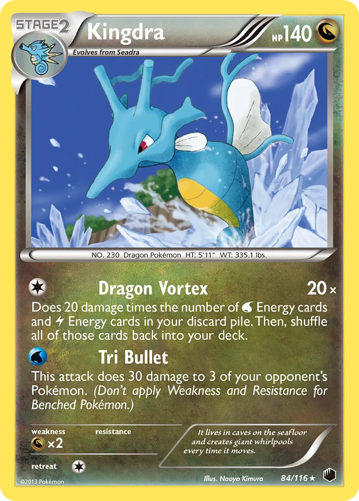 Kingdra — Plasma Freeze — Pokemon