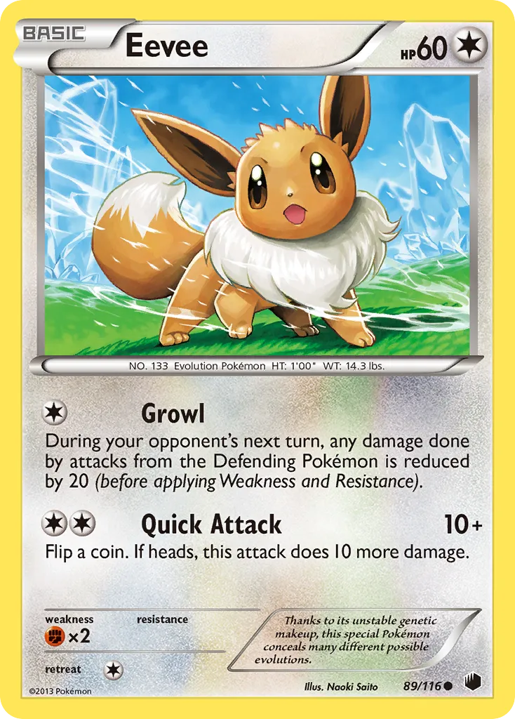 Eevee — Plasma Freeze — Pokémon