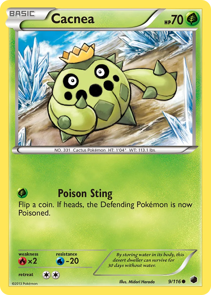 Cacnea — Plasma Freeze — Pokémon