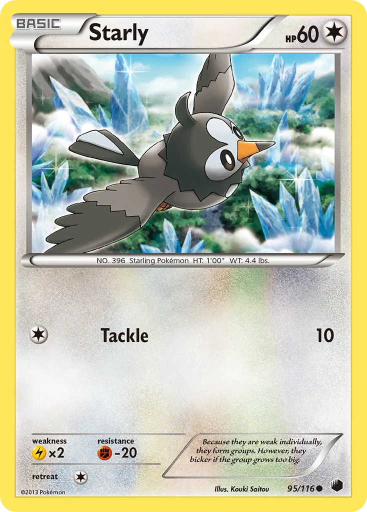 Starly — Plasma Freeze — Pokemon