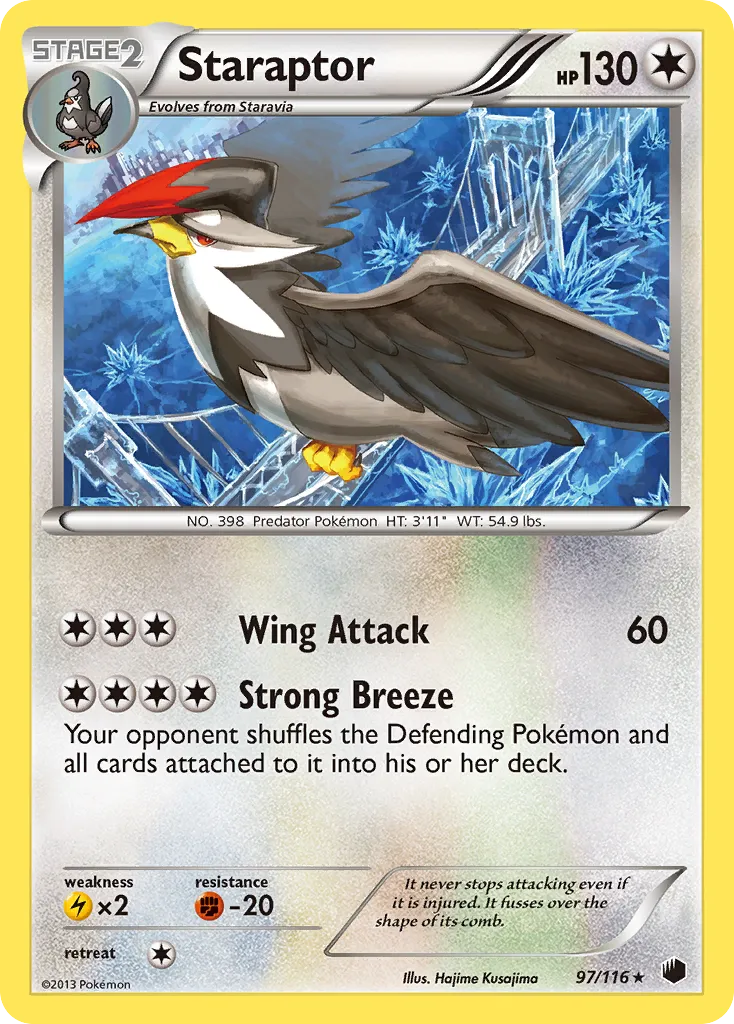 Staraptor — Plasma Freeze — Pokemon
